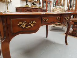 French Cherrywood Bureau Plat | Antique & Vintage | Moonee Ponds Antiques | Australia Wide Delivery