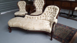 Mid Victorian Walnut Three Piece Lounge Suite | Antique & Vintage | Moonee Ponds Antiques | Australia Wide Delivery