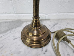 Pair of French Antique Style Table Lamps With Glass Shades | Antique & Vintage | Moonee Ponds Antiques | Australia Wide Delivery
