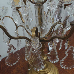 An Amazing Pair Of Parisian Girandole Lamps