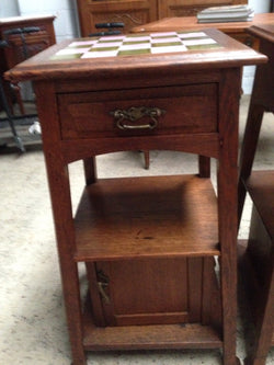 Pair Arts and Crafts Bedside Cabinets | Antique & Vintage | Moonee Ponds Antiques | Australia Wide Delivery