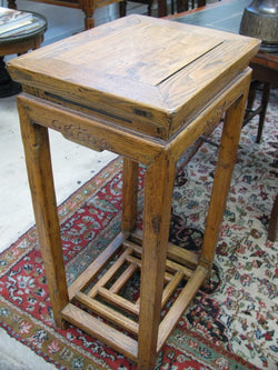 Chinese Elm Pedestal | Antique & Vintage | Moonee Ponds Antiques | Australia Wide Delivery