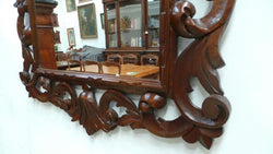 Walnut Mirror | Antique & Vintage | Moonee Ponds Antiques | Australia Wide Delivery