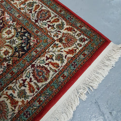 Turkish Firuze Woolen Rug | Antique & Vintage | Moonee Ponds Antiques | Australia Wide Delivery