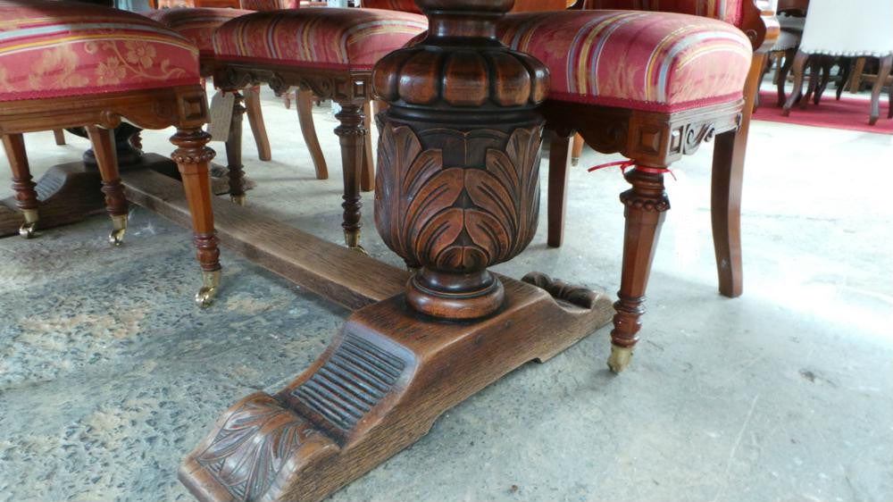 French Tudor Style Dining Table