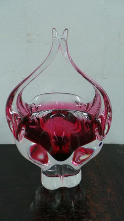 Vintage Bohemian Glass Bowl | Antique & Vintage | Moonee Ponds Antiques | Australia Wide Delivery