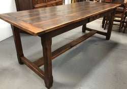19th Century French Oak Farmhouse Table With Drawer | Antique & Vintage | Moonee Ponds Antiques | Australia Wide Delivery