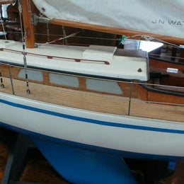 Vintage Wooden Yacht