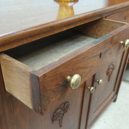 Stunning Early 19th Century French Oak Sideboard For Sale At Moonee Ponds Antiques