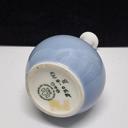 Lovely Bing and Grondahl blue floral vase, In excellent original condition. Please view photos as they help form part of the description.