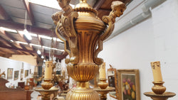 French 19th Century Napoleon III Gilt Bronze Chandelier | Antique & Vintage | Moonee Ponds Antiques | Australia Wide Delivery