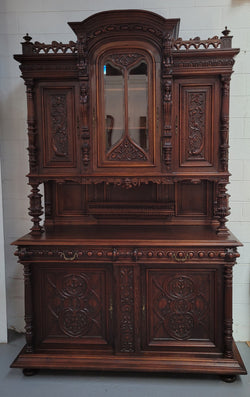 Spectacular French Antique Walnut Renaissance Style Buffet | Antique & Vintage | Moonee Ponds Antiques | Australia Wide Delivery