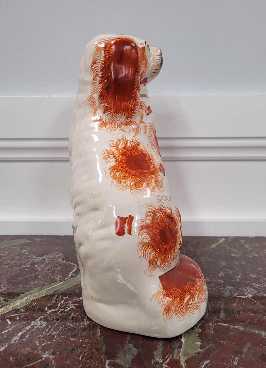 Antique Staffordshire Dog Statue | Antique & Vintage | Moonee Ponds Antiques | Australia Wide Delivery