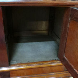 Pair of French Mahogany Bedside Cabinets-3