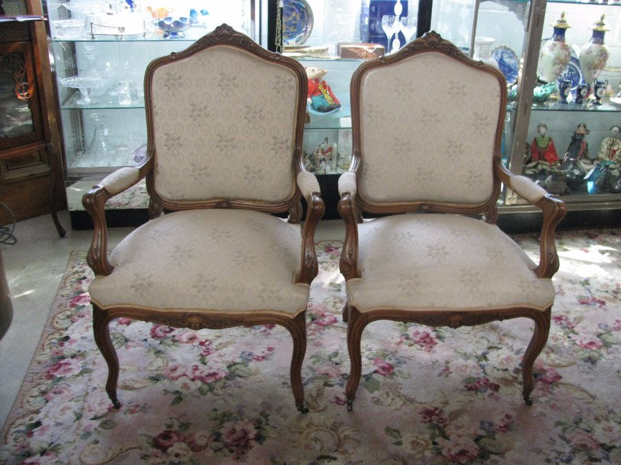 Pair of Fauteuils | Antique & Vintage | Moonee Ponds Antiques | Australia Wide Delivery