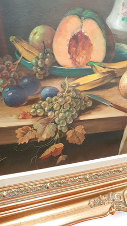 Large Signed M. Govers English Oil On Canvas | Antique & Vintage | Moonee Ponds Antiques | Australia Wide Delivery