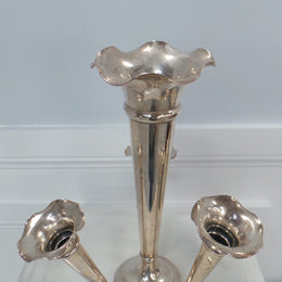 Lovely Sterling Silver Four Trumpet Epergne