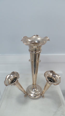 Lovely Sterling Silver Four Trumpet Epergne | Antique & Vintage | Moonee Ponds Antiques | Australia Wide Delivery