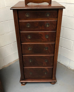 Lovely English Wellington Chest Of Drawers | Antique & Vintage | Moonee Ponds Antiques | Australia Wide Delivery