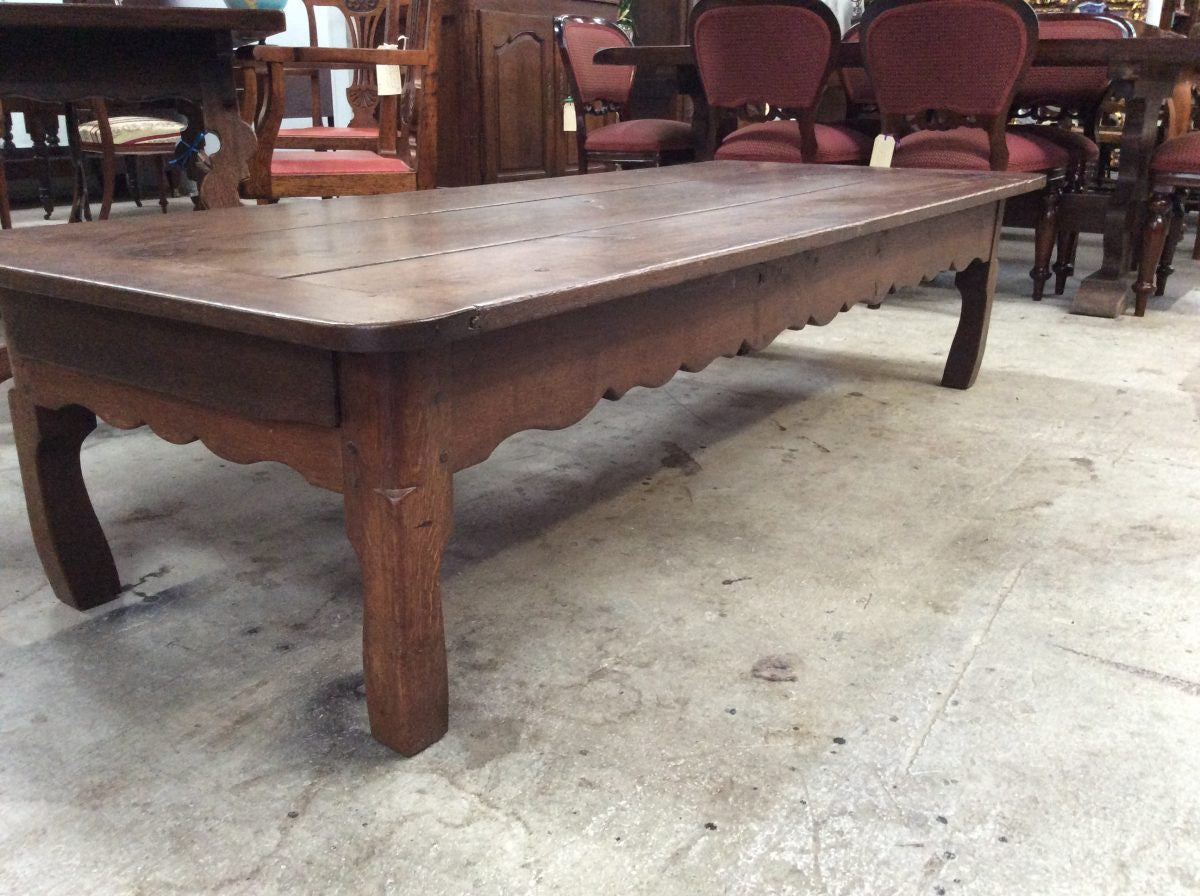 Large French Coffee Table With Drawer | Antique & Vintage | Moonee Ponds Antiques | Australia Wide Delivery