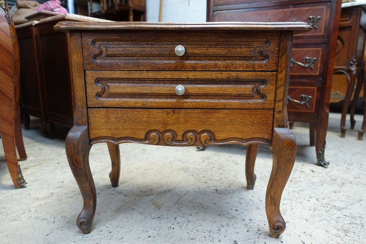 French Oak Louis XV Style Low Cabinet | Antique & Vintage | Moonee Ponds Antiques | Australia Wide Delivery