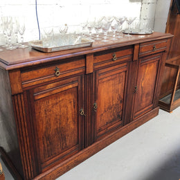 Australian Solid Cedar Three Door Sideboard