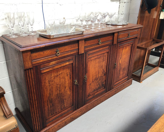 Australian Solid Cedar Three Door Sideboard