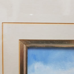 A lovely framed oil on board "hide & seek" painting by signed Valery Farrington and in good original condition.