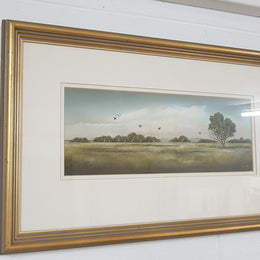 Pair of Framed Paintings by Peter Hicks