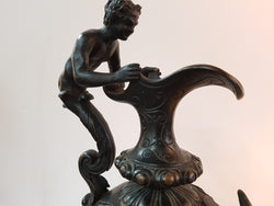 Victorian Bronze Wine God | Antique & Vintage | Moonee Ponds Antiques | Australia Wide Delivery