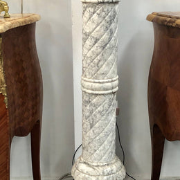 Antique Marble Pedestal