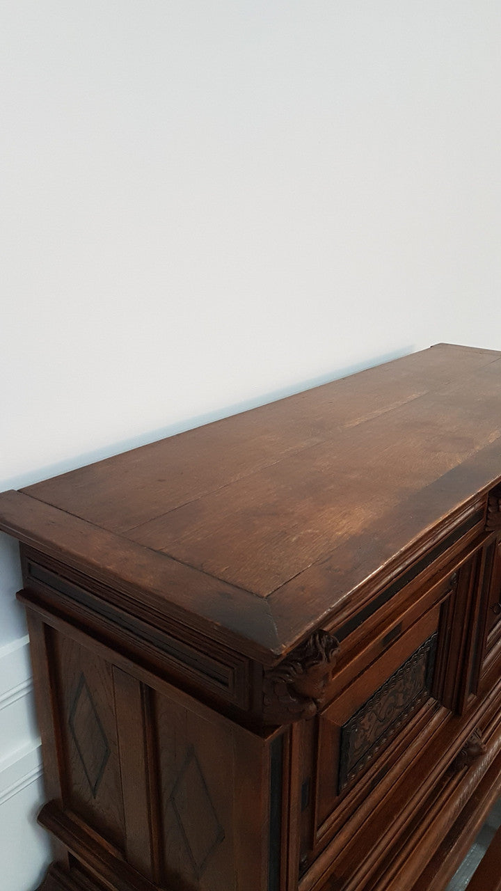 Italian 18th Century Carved Sideboard