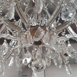Fine French Parisian Crystal Chandelier