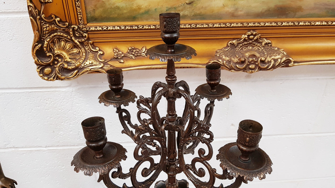 Three Piece French Garniture Clock Set | Antique & Vintage | Moonee Ponds Antiques | Australia Wide Delivery