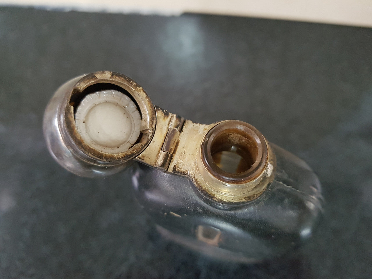 Antique James Dixon & Sons Sheffield Quality Made Hip Flask | Antique & Vintage | Moonee Ponds Antiques | Australia Wide Delivery