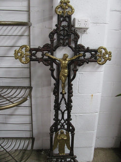French Cast Iron Cross | Antique & Vintage | Moonee Ponds Antiques | Australia Wide Delivery