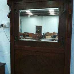 Antique Walnut Hall stand