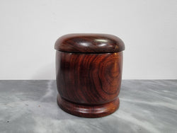 Cedar Polished Covered Box | Antique & Vintage | Moonee Ponds Antiques | Australia Wide Delivery