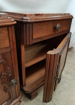 Pair of Art Deco Bedside Cabinets-1 | Antique & Vintage | Moonee Ponds Antiques | Australia Wide Delivery