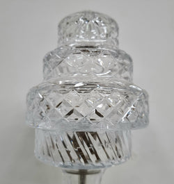 Beautiful Cut Crystal Decorative Table Lamp | Antique & Vintage | Moonee Ponds Antiques | Australia Wide Delivery