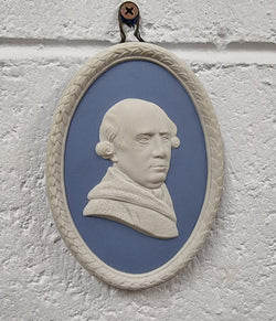 Wedgwood Cameo of George Stubbs | Antique & Vintage | Moonee Ponds Antiques | Australia Wide Delivery