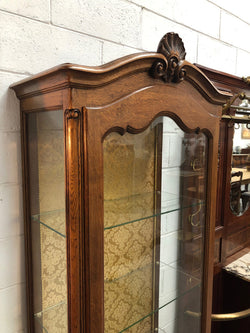 French Oak Louis XV Style Vitrine | Antique & Vintage | Moonee Ponds Antiques | Australia Wide Delivery