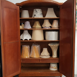 French Burr Walnut Armoire/Wardrobe