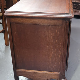 A hard to find Louis XV style French two door cabinet which would make an ideal TV cabinet. It has been sourced from France and in good original detailed condition.