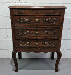 Carved French Louis XVTH style Chest of Drawers | Antique & Vintage | Moonee Ponds Antiques | Australia Wide Delivery