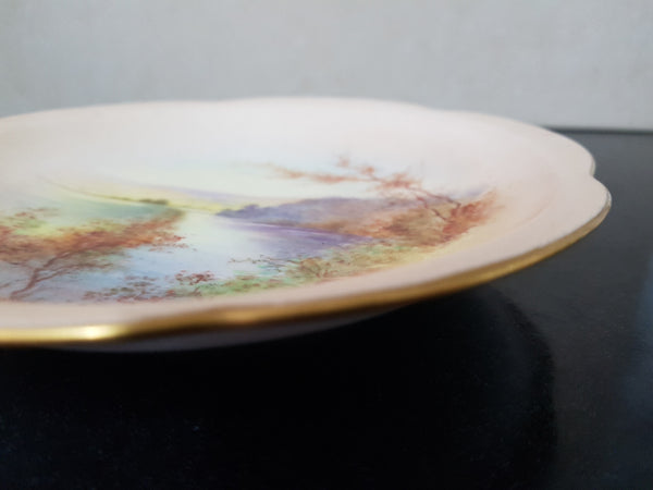 Beautiful Hand-Painted & Signed China Bowl