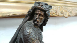 Pair of Victorian Viking Statues | Antique & Vintage | Moonee Ponds Antiques | Australia Wide Delivery