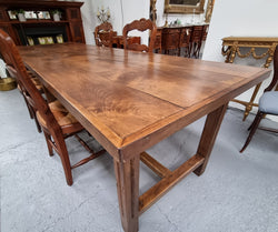 Cherrywood Stretcher Base French Farmhouse Table | Antique & Vintage | Moonee Ponds Antiques | Australia Wide Delivery
