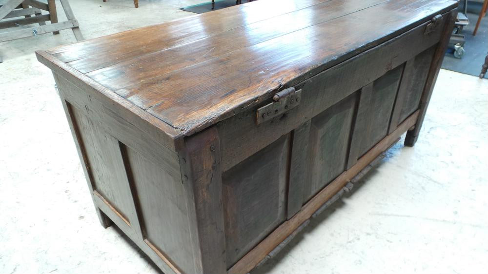 Antique French Oak Coffer-Chest | Antique & Vintage | Moonee Ponds Antiques | Australia Wide Delivery