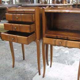 Pair of French Provincial Bedsides